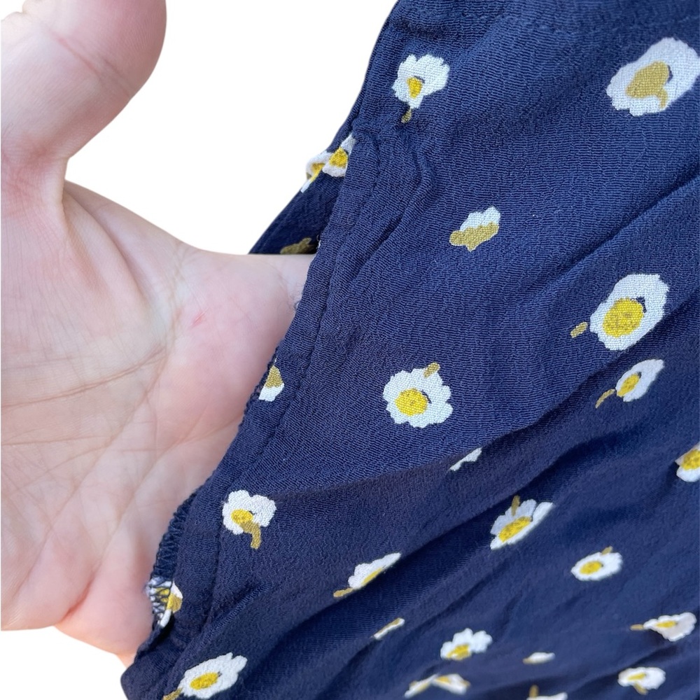Madewell Button-Back Easy Dress In Daisy Dots - Picture 6 of 7